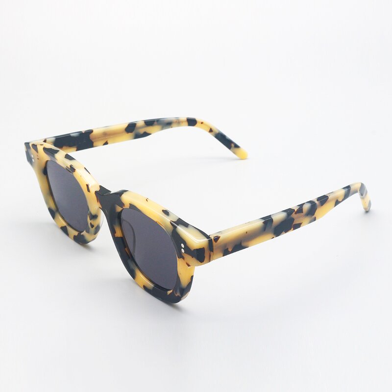 Sunglasses Manufacturer - Acetate UV400 Camouflage Speckled Lenses Lightweight