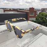 Sunglasses Manufacturer - Acetate UV400 Camouflage Speckled Lenses Lightweight