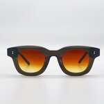 Sunglasses Manufacturer - Large Acetate Gradient UV400 Custom Logo Black PC for Men