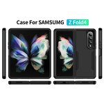 Phone Case Manufacturer - Military-Grade Protective with Magnetic Kickstand for Samsung Z Fold4 Z Fold5 Foldable Hybrid