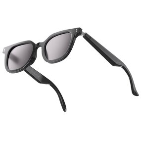 Smart Glasses Manufacturer - UV400 Ai Translator BT with Ai Assistant Touch Control IP 4 Magnetic Charging