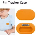 SmartTag 2 Case Manufacturer - Mini Pin Holder for Kids Silicone Safety Pins Hidden Inside Clothes for Samsung Galaxy SmartTag2