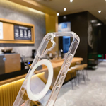 Phone Case Manufacturer - Magnetic Transparent Wireless Charge for iPhone 16 14 15 12 13 Pro Max Shockproof