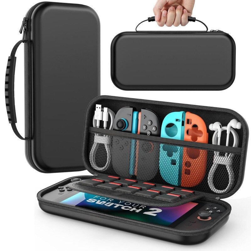 Carry Case Manufacturer - Premium Portable Storage Shockproof Travel Pouch Minimalist for Nintendo Switch 2