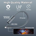 Power Cable Manufacturer - Original DC Type C Extension Waterproof Converter Adapter Female to Male Plug for Starlink Mini