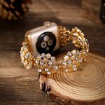 Watch Band Manufacturer - Diamond Strap for Apple Watch Series 10 9 8 SE 46MM 42MM 45MM 41MM 40MM 44MM Women Bracelet