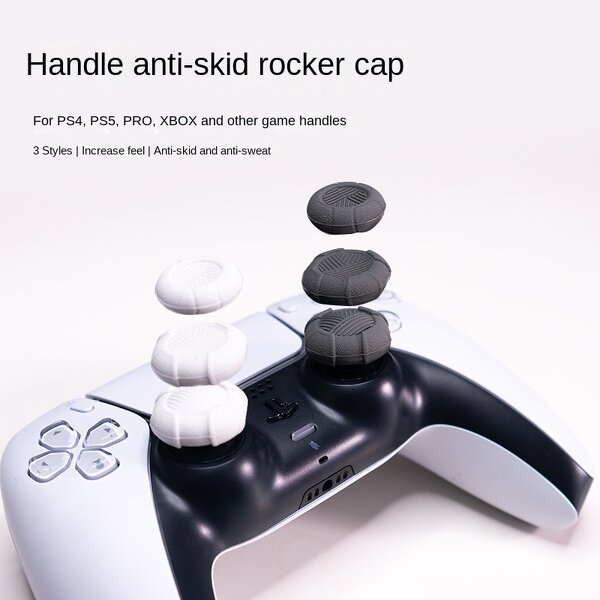 Controller Grip Manufacturer - Thumbstick Cap Set Silicone Joystick Cover Anti-Slip for PS5 PS4 Xbox NS Pro Controller