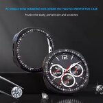 Watch Case Manufacturer - 2025 Shining Bling Hollow Out Diamond Glitter PC Hard Protective for Samsung Galaxy Watch 8 40mm 44mm