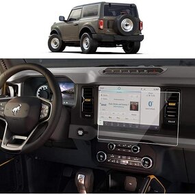 Screen Protector Manufacturer - for 2025 Ford Bronco 12" Tempered Glass 2021-24 (Raptor/Outer Banks/Badlands/Wildtrak/Everglades)