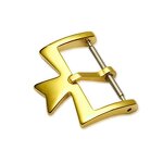 Watch Clasp Manufacturer - Factory Price Metal Buckles 16mm 18mm 20mm Silvery Golden Rose Gold Stainless Steel Pin