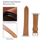 Watch Band Manufacturer - Luxury Sport Genuine Leather for Apple Watch Series 8 Ultra 7 6 5 41mm 45mm 49mm