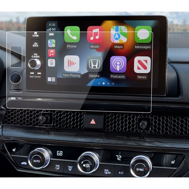 Screen Protector Manufacturer - for Honda CRV 9 Inch 2026 2025 2024 2023 Tempered Glass for Navigation Touchscreen