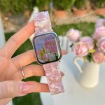 Watch Strap Manufacturer - Summer New Lightweight Resin Charm Adjustable Personalized Fashion for Apple Watch