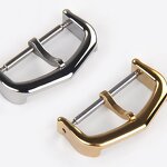 Watch Buckle Manufacturer - 12mm 14mm 16mm 18mm Stainless Steel Replacement Clasp Adapter for Cartier Watch Bands