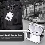 AirPods Case Manufacturer - Secure Lock Clip Armor Shockproof with Keychain for Airpods Pro 3 3nd Generation 2025