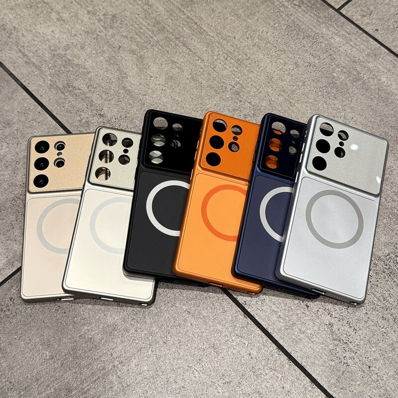 Phone Case Manufacturer - Factory Price Frosted Magnetic Wireless Charging PC Shockproof Anti-fall for Samsung Galaxy S26