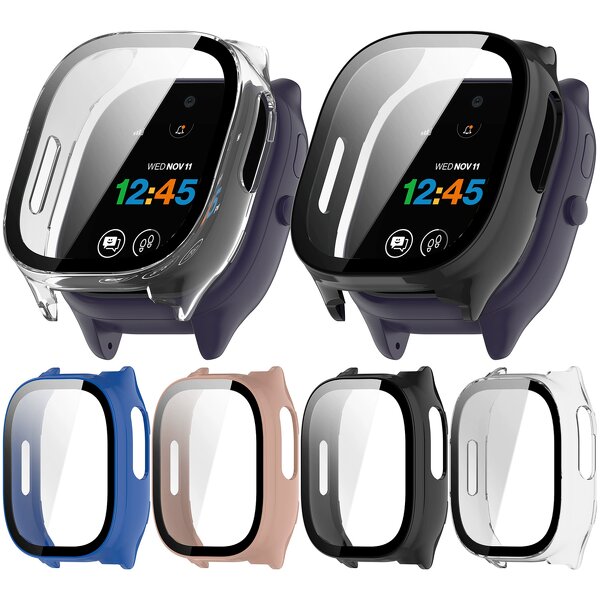 Watch Case Manufacturer - Newest Luxury Anti-Scratch Screen Protector PC Tempered Glass Shell for Gizmo Watch 3