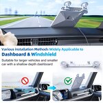 Starlink Mount Manufacturer - 2PCS Suction Cups Sunroof Car Mount Bracket for Starlink Mini Mounting Kit