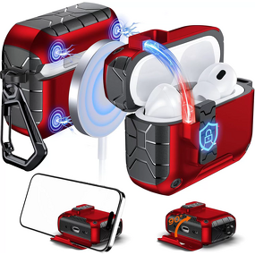 AirPods Case Manufacturer - Latest Rugged Stand Full-Body Armor Protective Shockproof for Airpods Pro 3 2025