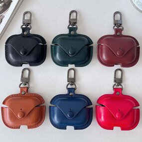 AirPods Case Manufacturer - Leather Business Earphone Headset Shell for AirPod Pro 3 3nd Luxury