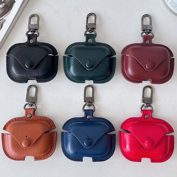 AirPods Case Manufacturer - Leather Business Earphone Headset Shell for AirPod Pro 3 3nd Luxury