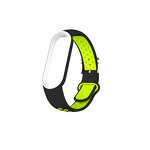 Watch Band Manufacturer - Premium Soft Sport Silicone with Metal Buckles Replacement for Xiaomi Band 5 6 7
