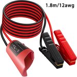 Battery Adapter Manufacturer - Wholesales Jumper Cables for Milwaukee Batteries Power Wheel Jump Starter Not Fit Phone Charging