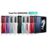 Phone Case Manufacturer - Military-Grade Protective with Magnetic Kickstand for Samsung Z Fold4 Z Fold5 Foldable Hybrid
