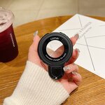 Phone Stand Manufacturer - Fashion Electroplated Finger Ring Support Desktop Lazy Retractable Sticky Holder