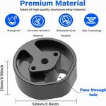 Starlink Mount Manufacturer - 2in1 Clamp Mount Adjustable Universal Pole Clamp with Pipe Adapter for Car RV for Starlink Mini