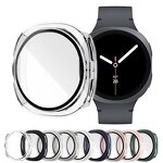 Watch Case Manufacturer - Screen Protector PC Tempered Glass Bumper for Samsung Galaxy Watch 8 40mm 44mm