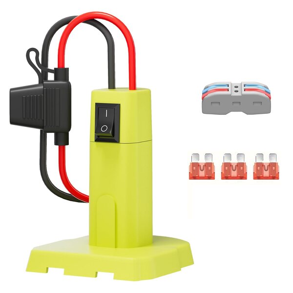 Battery Adapter Manufacturer - Power Wheels with Fuse Switch DIY Connector for Ryobi 18V Nimh/Nicd/Li-ion Battery