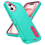 Phone Case Manufacturer - 3in1 Full-body Protection Dustproof Shockproof Rugged for iPhone 16 Pro Max with Kickstand