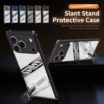 Phone Case Manufacturer - Lowest Price Stand Holder Black Shockproof with Kickstand for iPhone 17 Air 17 Pro Max 16