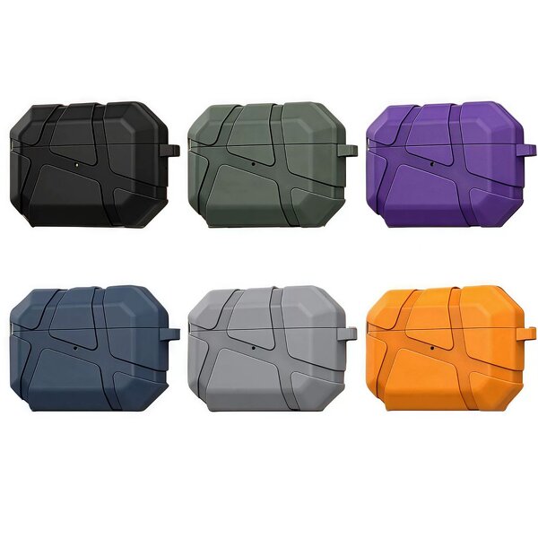 AirPods Case Manufacturer - Armor Silicone Shockproof Rugged Heavy Duty Protection for Apple AirPods Pro 3
