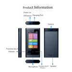 Translator Manufacturer - Z9 Smart Voice Portable Accurate with Real Time Language 3.0 Inches Touch Screen Device