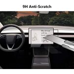 Screen Protector Manufacturer - Anti-Fingerprint 9H Clear Tempered Glass for Tesla Model Y Juniper 2025 2026 Model 3 Highland