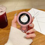 Phone Stand Manufacturer - Fashion Electroplated Finger Ring Support Desktop Lazy Retractable Sticky Holder