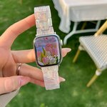 Watch Strap Manufacturer - Summer New Lightweight Resin Charm Adjustable Personalized Fashion for Apple Watch