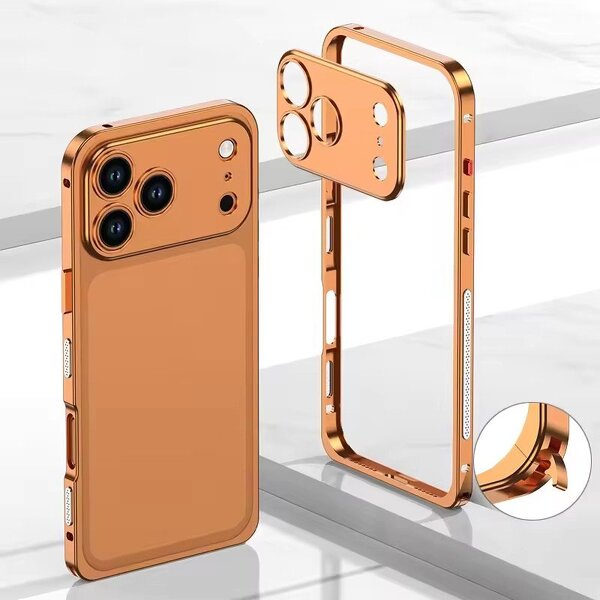 Phone Case Manufacturer - High-end Metal with Detachable Lens Cover & Heat Dissipation for iPhone 17 17 Pro 17 Pro Max 17 Air