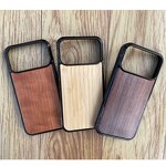 Phone Case Manufacturer - Nature Wooden Blank Cover for iPhone 17 Air 17 Pro Max 16