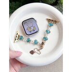 Watch Band Manufacturer - Colorful Diamonds Stone Bracelet Elegant Women's for Apple Watch 46mm S11 S10 S9 49mm Ultra