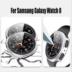 Watch Case Manufacturer - Screen Protector PC Tempered Glass Bumper for Samsung Galaxy Watch 8 40mm 44mm