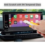 Screen Protector Manufacturer - for Toyota Sienna (XLE/XSE/Limited/Platinum/Woodland Edition) 12.3-Inch 9H 2025 Anti-Scratch Tempered Glass