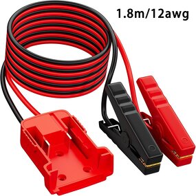 Battery Adapter Manufacturer - Wholesales Jumper Cables for Milwaukee Batteries Power Wheel Jump Starter Not Fit Phone Charging