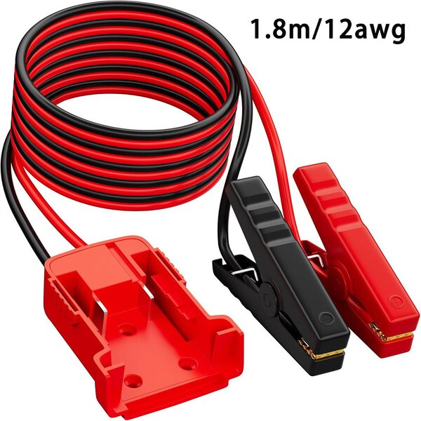 Battery Adapter Manufacturer - Wholesales Jumper Cables for Milwaukee Batteries Power Wheel Jump Starter Not Fit Phone Charging