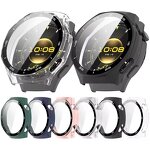 Watch Case Manufacturer - Official Tempered Glass Film+Hard PC with Scale for Huawei Watch GT6 Pro 46mm Screen Protection
