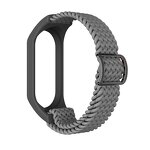 Watch Band Manufacturer - Premium Braided Solo Loop Elastic Fabric Nylon Replacement for Xiaomi Band 5 6 7