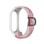 Watch Band Manufacturer - Premium Braided Solo Loop Elastic Fabric Nylon Replacement for Xiaomi Band 5 6 7
