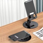 Phone Stand Manufacturer - 360 Degrees Rotatable Desk Holder for iPhone 17 Cellphone Smartphone iPad Tablet